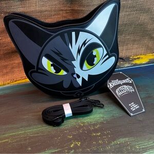 Killstar kreeptures cat crossbody handbag